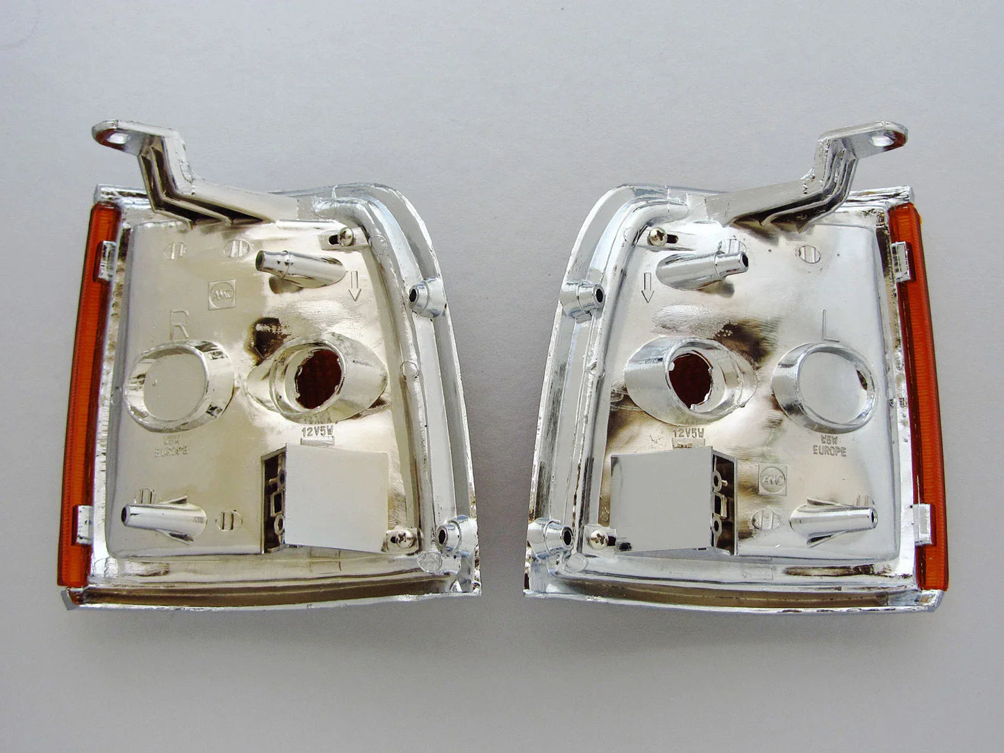 Isuzu TF TFR Holden Rodeo Chrome Orange Corner Lights for Vauxhall Brava