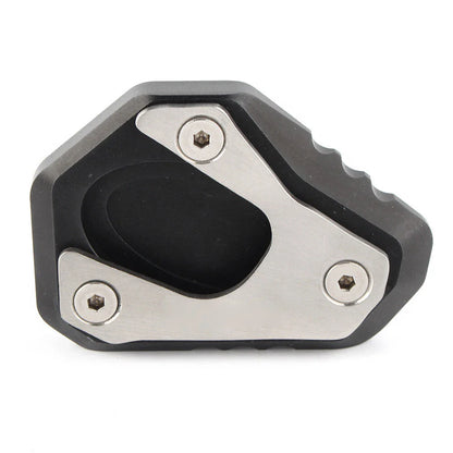 Kickstand Foot Plate Pad for Kawasaki ZX-6R/Ninja (2009-2017) Black