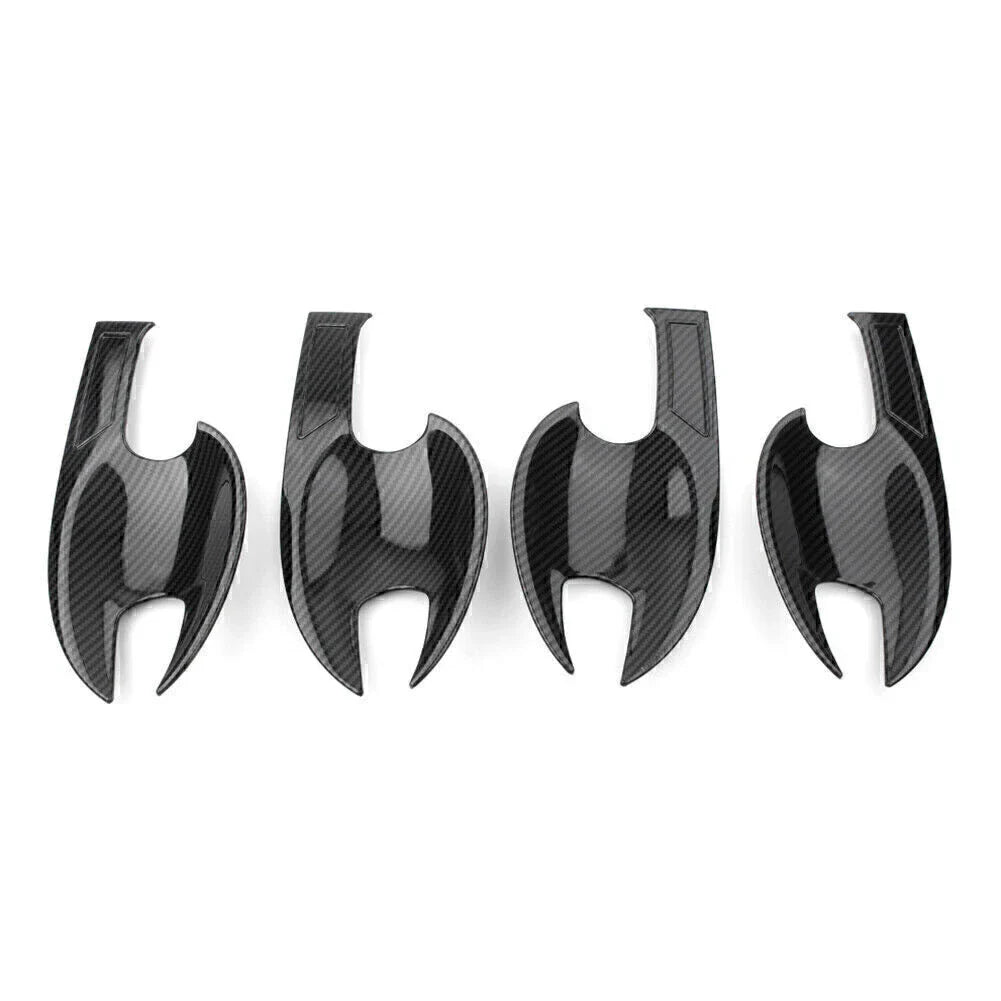 Carbon Fiber Inner Door Handle Bowl Cover Trim for Mazda CX-5 (2017-2020)