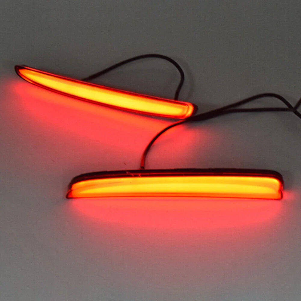 Red LED Brake Light Signal Tail Lights for Honda Civic Hatchback (2017-2020)