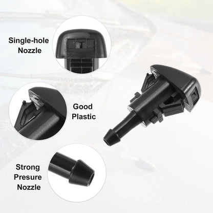 8 x Windshield Washer Nozzles for Dodge Caliber (2007-2012)