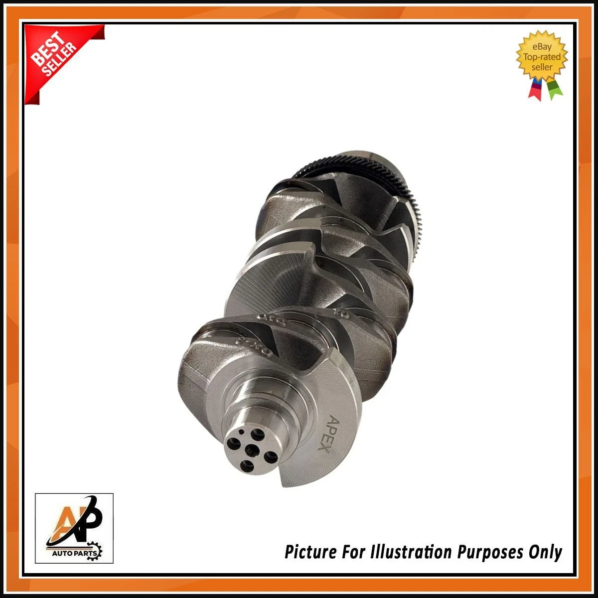 Forged Crankshaft with Bearings New for Land Rover Jaguar 2.0 Diesel 204DTA (—)