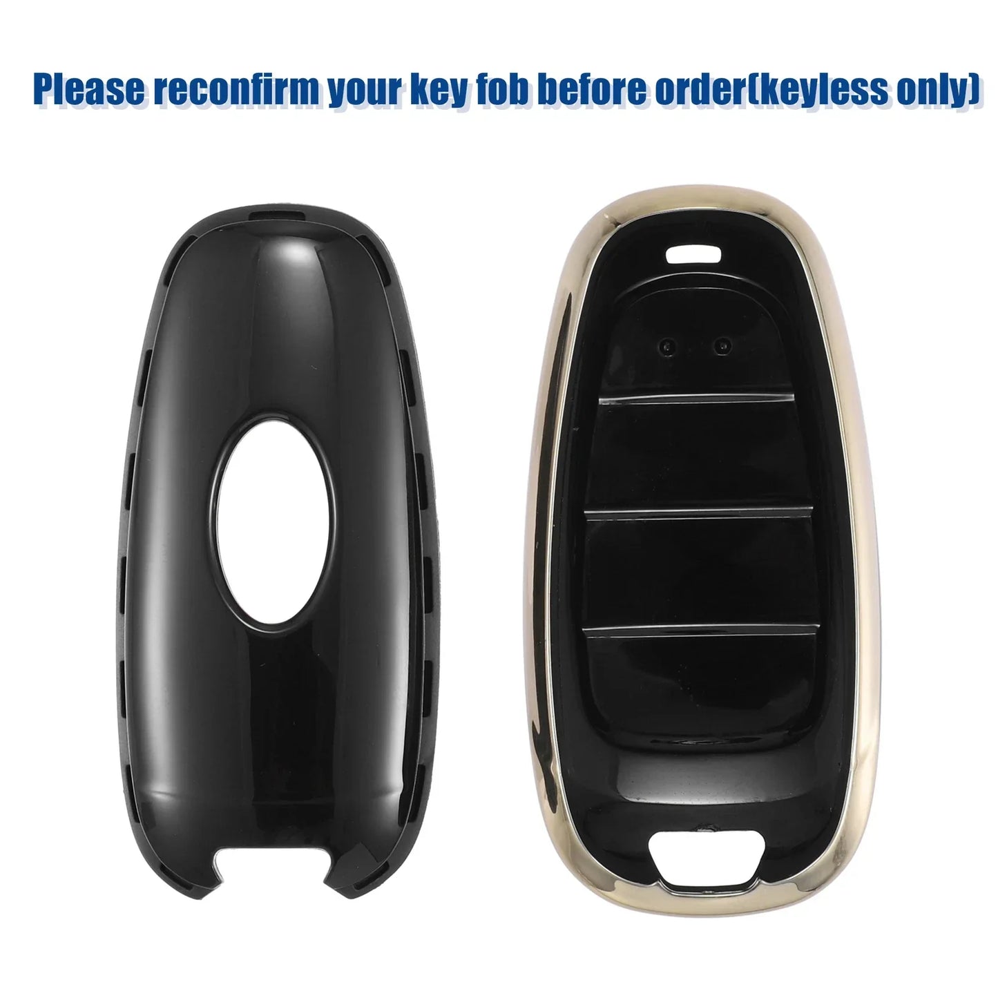 TPU 4 Button Keyless Entry Remote Key Fob Cover for Hyundai Tucson (2016-2023)
