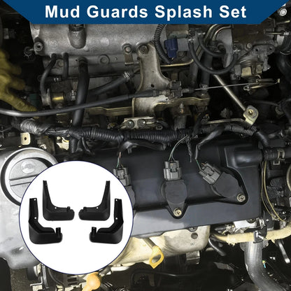 Mud Flaps Splash Guards Set for Mercedes-Benz C Class (2015-2020)