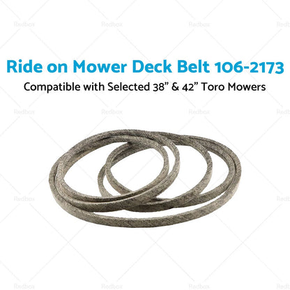 38" & 42" Ride on Mower Deck Belt for Toro Mowers