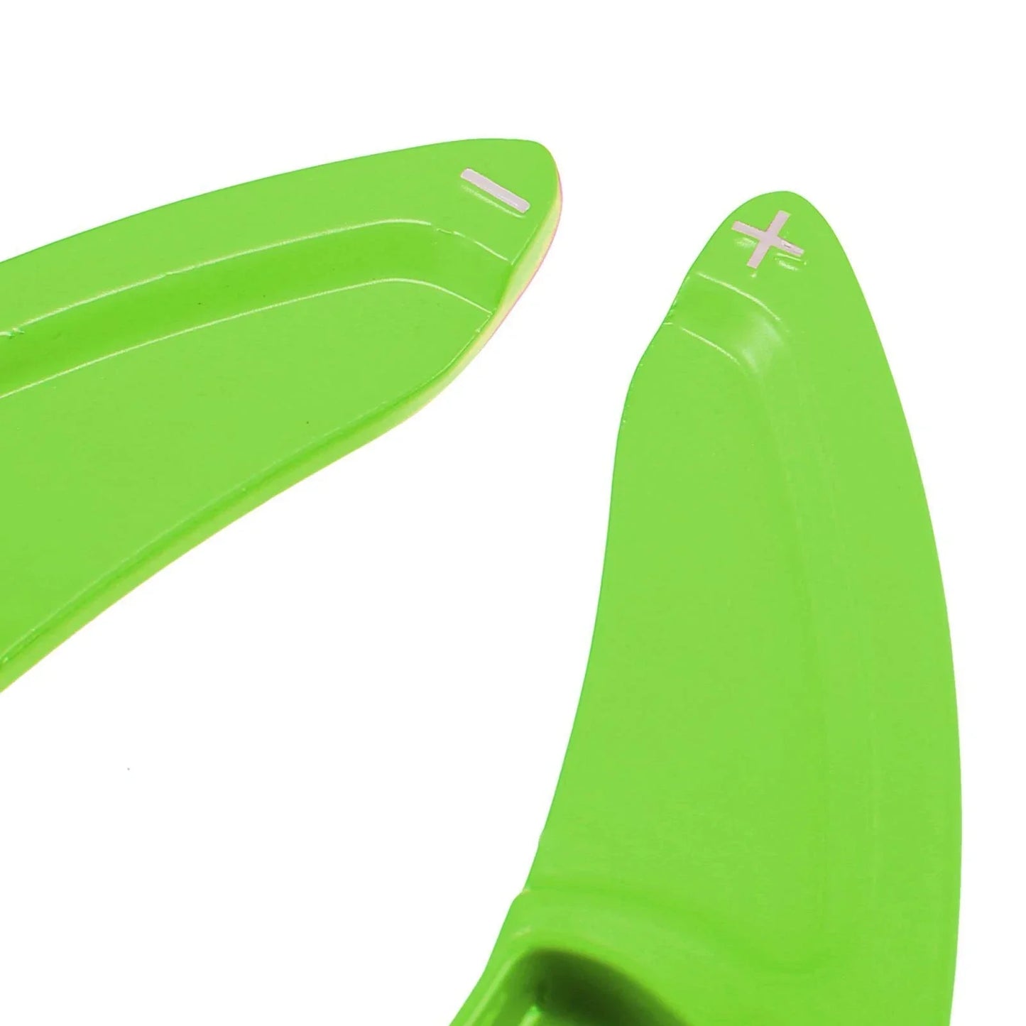 Green Steering Paddle Shifter & AC Volume Knob Cover Ring Trim for Dodge Charger