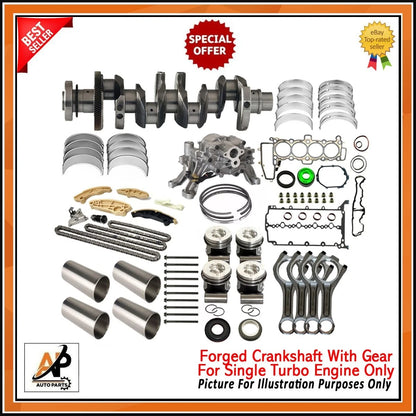 Forged Crankshaft with Engine Rebuild Kit for Jaguar Discovery V (2017–2020)