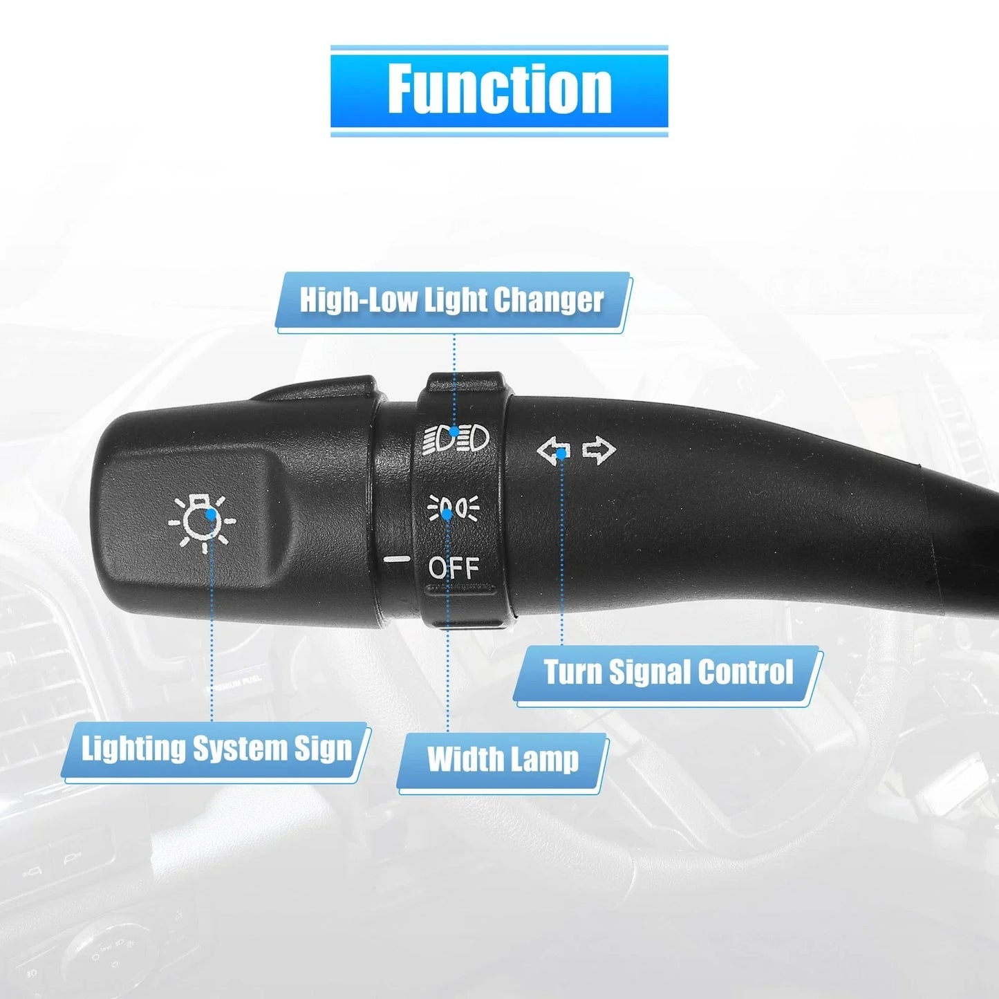 Multifunction Turn Signal Wiper Switch for Hyundai Elantra (2004)