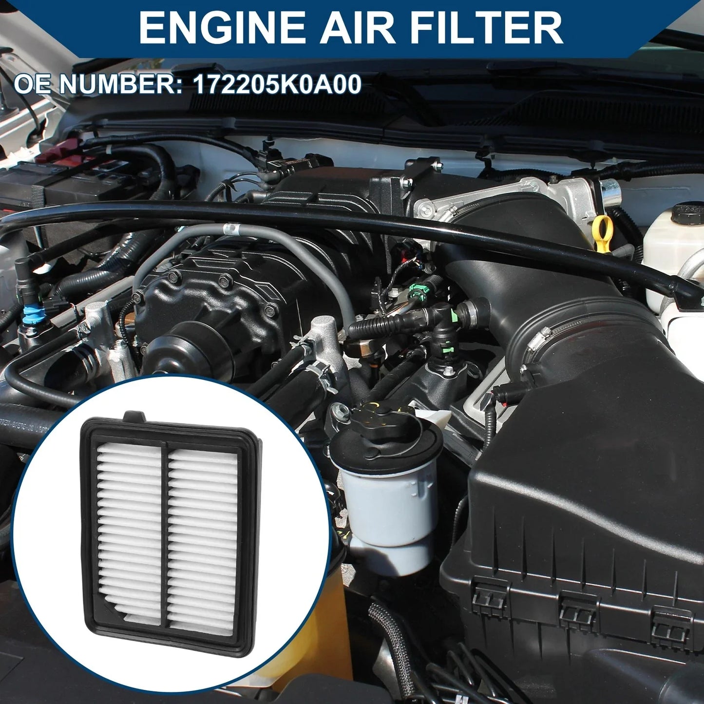 Engine Air Filter for Honda CR-V 2.0L (2020-2022) - 1 x Quality Replacement