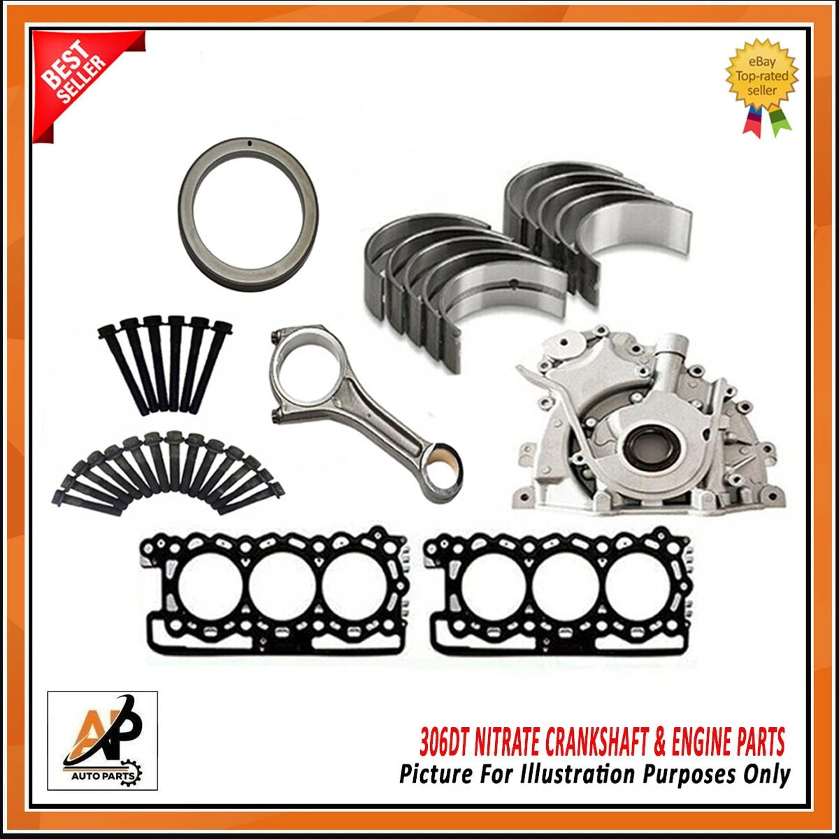 Crankshaft Engine Replacement for Land Rover Range Rover 3.0 Diesel (2002–2012)