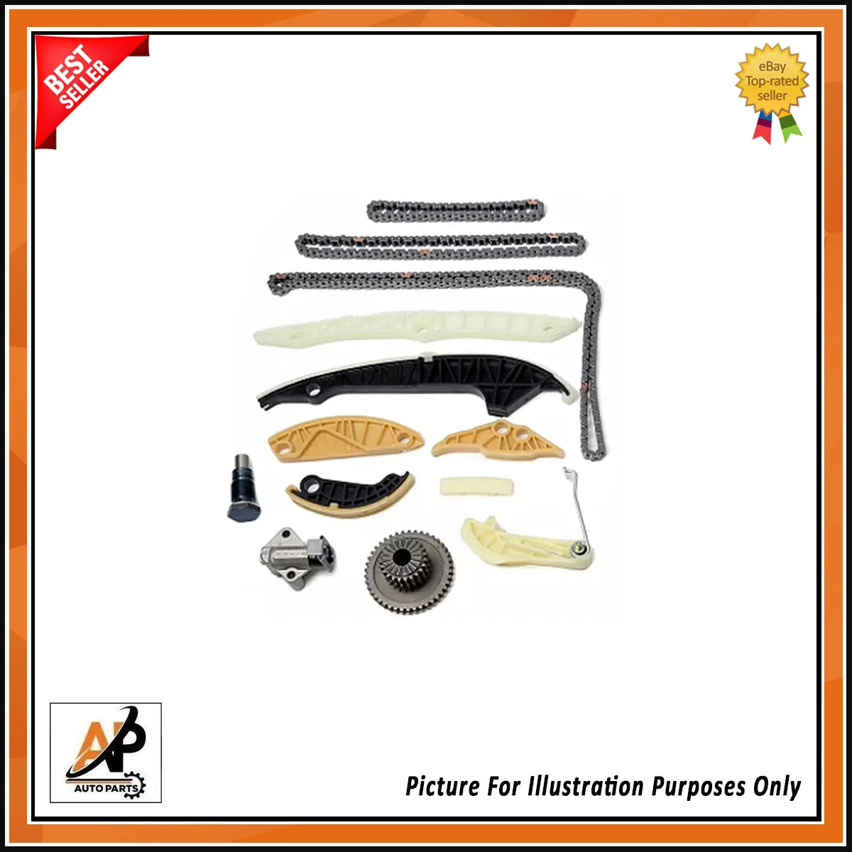 Engine Rebuild Overhaul Kit with Pistons for VW Audi A4 A5 2.0TFSI (2008–2017)