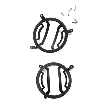 Front Headlight Cover Trim for Jeep Wrangler JL, JLU 2018-2023 & Gladiator JT 2020-2023