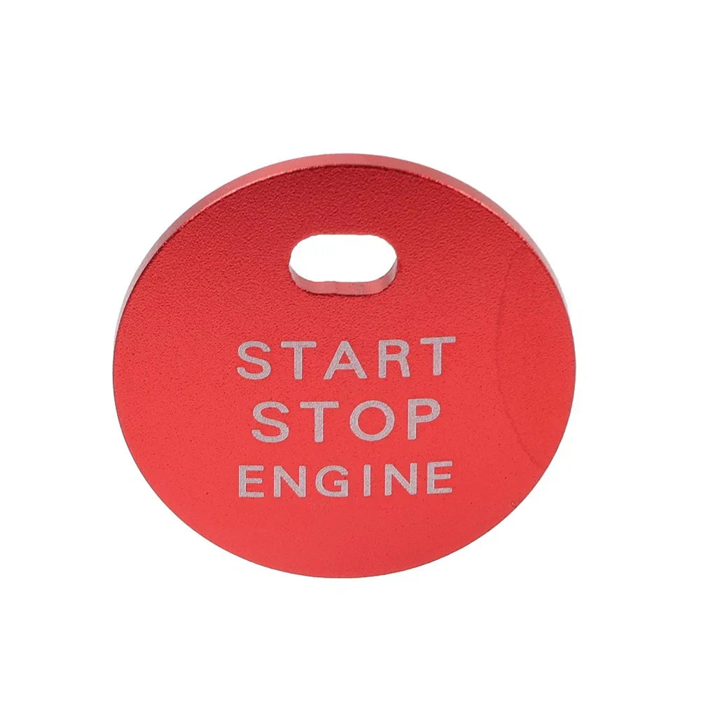 Red Engine Start Push Button Cover Trim for Mazda 3, 6, CX-5 (2003-2023)