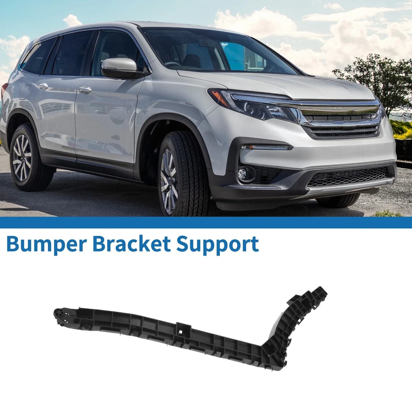 Right Rear Bumper Retainer Bracket for Honda CR-V (2015-2016)