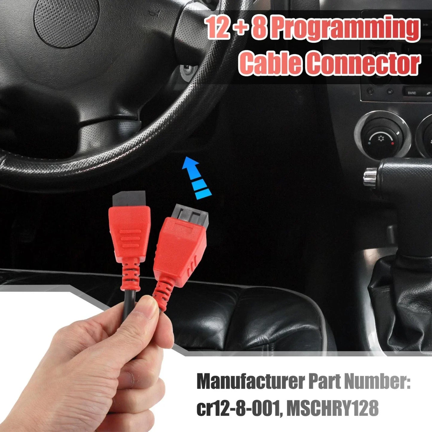 OBD Cable Adaptor Diagnostic Connector for Chrysler Dodge (2000-2023)