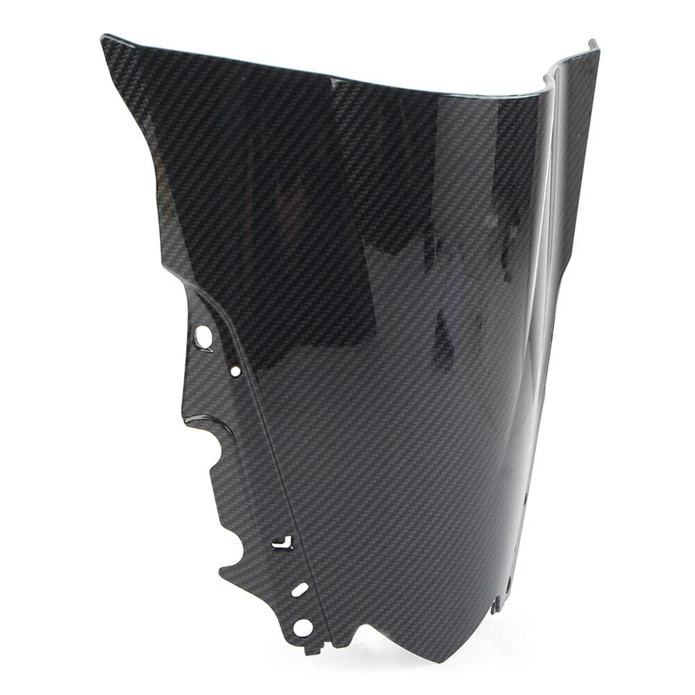 Black Carbon Fiber ABS Windshield for Yamaha YZF-R25 R3 (2014-2018)