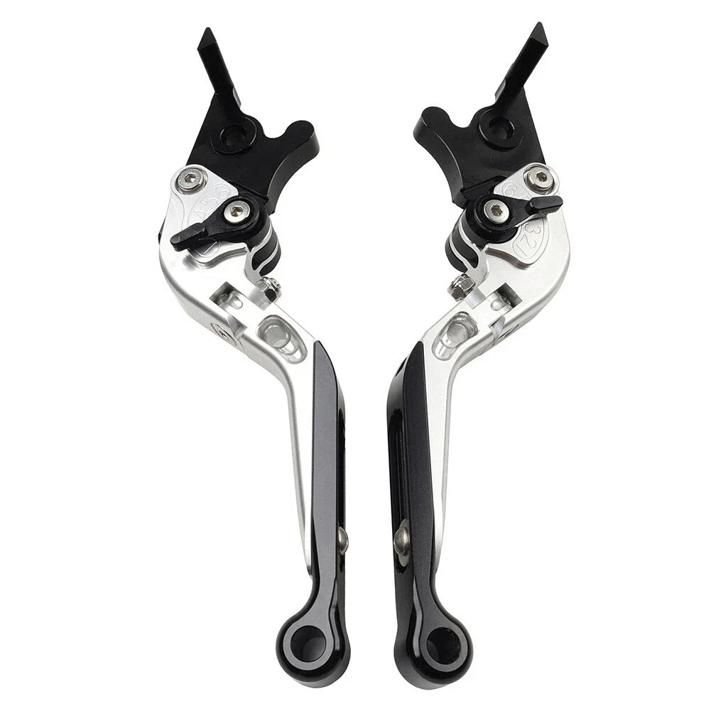 CNC Silver Extendable Brake Clutch Levers for STREET TWIN THRUXTON/StreetCup