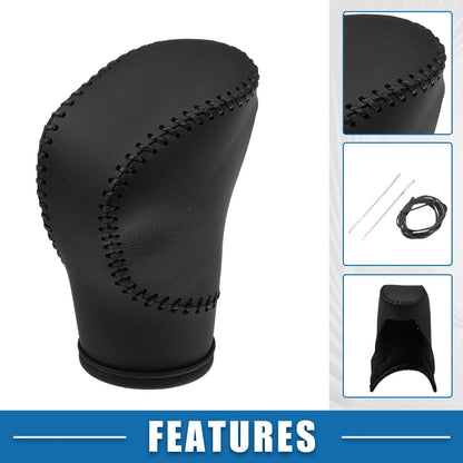 Automotive Gear Shift Lever Cover for Honda Civic 11th Gen (2020-2022) Black