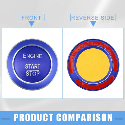 Engine Start Stop Button Cover for Mercedes-Benz B C GLC GLA CLA ML (2015-2023)