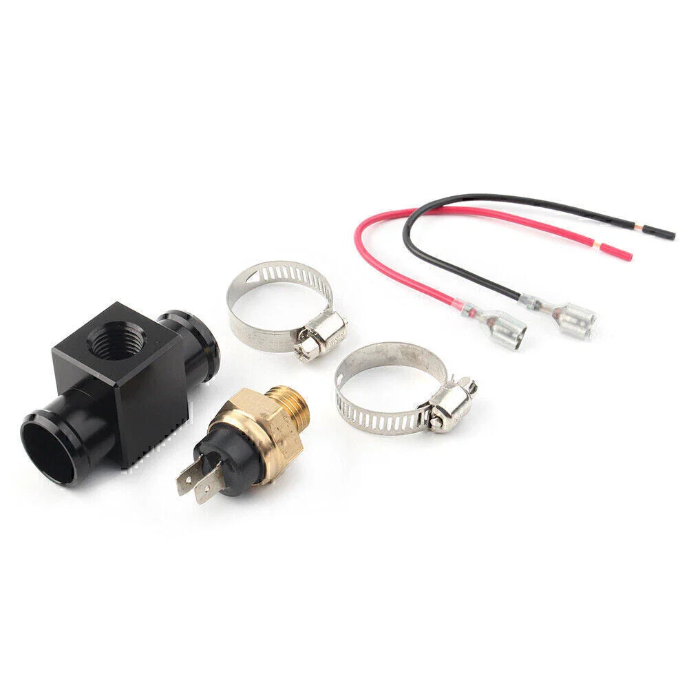 22mm Black Temperature Switch Radiator Fan for Yamaha Kawasaki Honda