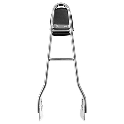 Chrome Sissy Bar Passenger Backrest for Harley Street Bob (2018-2025)