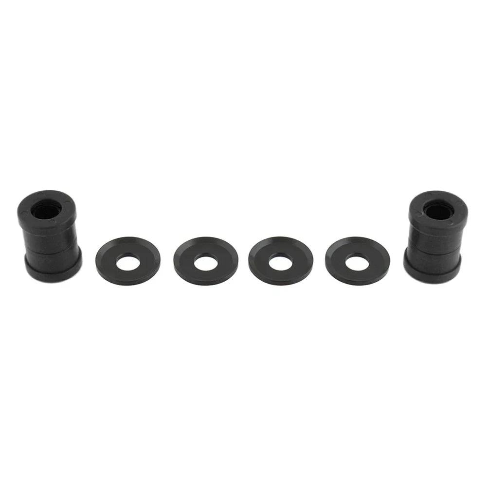 Black Polyurethane Handlebar Riser Bushings for Harley Softail Dyna Sportster