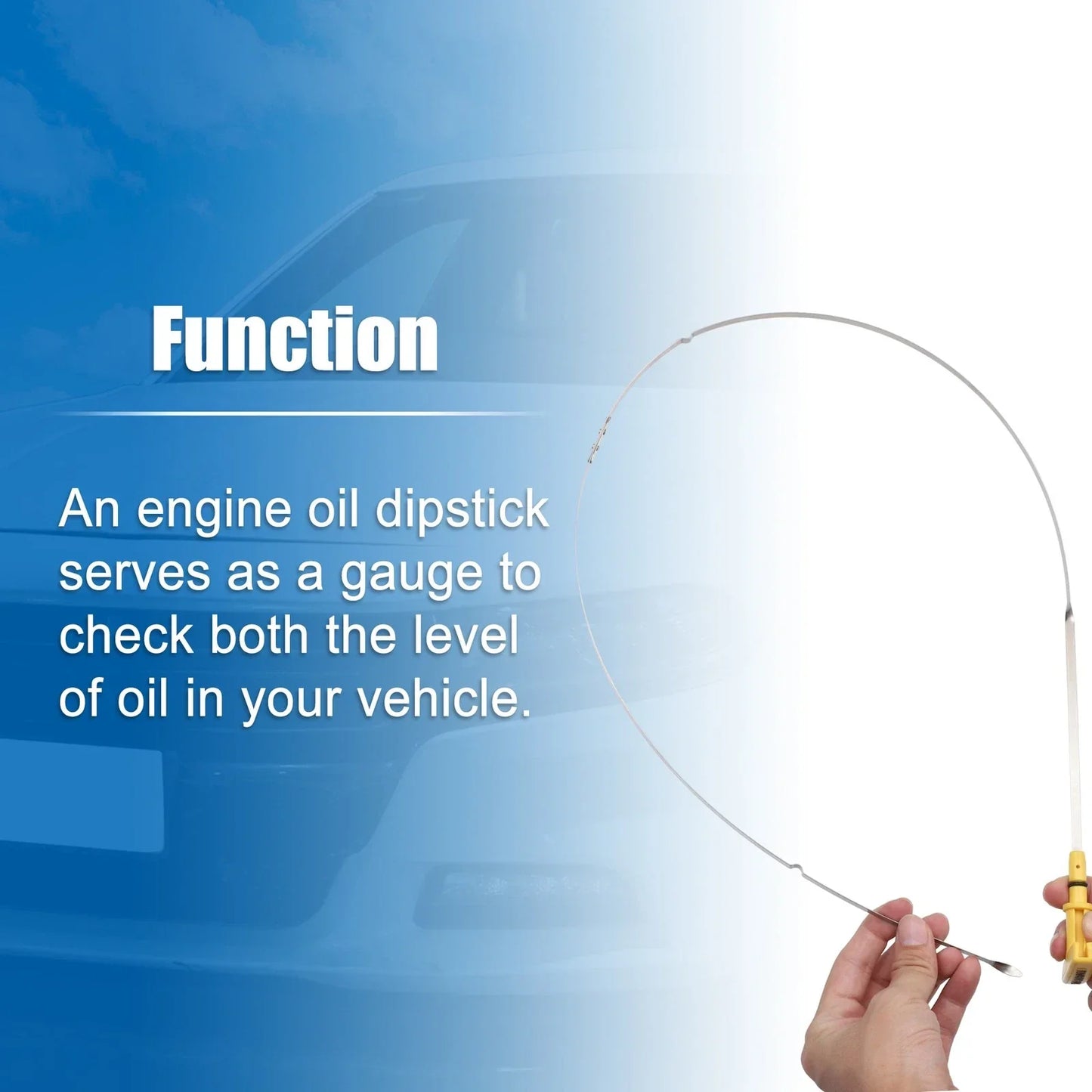 Engine Oil Level Indicator Dipstick for Dodge 1500 (2019-2023)