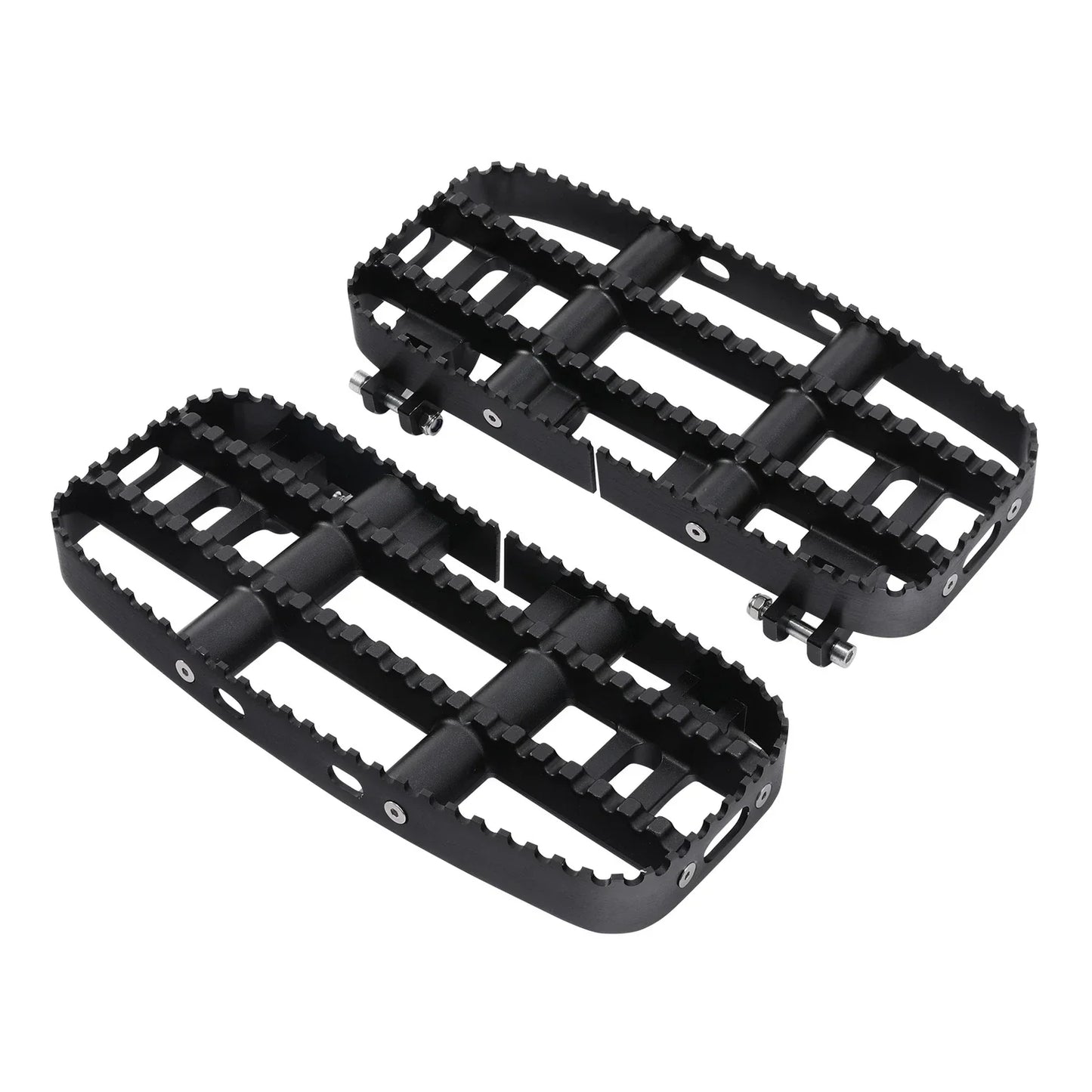 Black Driver Floorboards for Harley Touring Street Glide (2014-2024)