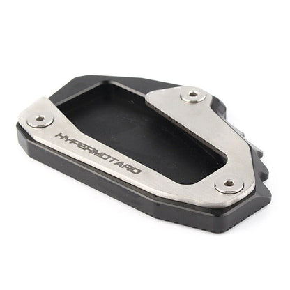 Black Side Kickstand Extension Pad for Ducati Hypermotard 821 (2013-2017)
