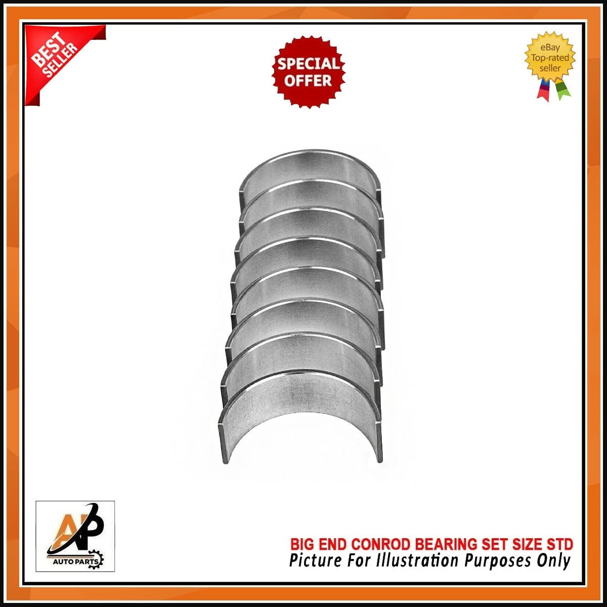 Conrod Bearing Standard Replacement for Mercedes-Benz CLA GLA (2014–2020)