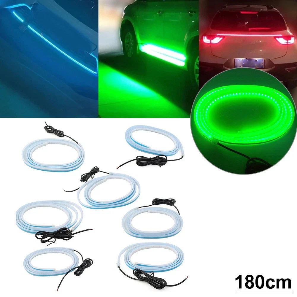 180cm Flexible Daytime Running Light Strip for Car (No Year Specified)