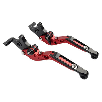 CNC Red Extendable Brake Clutch Levers for Suzuki GSXS125 GSXR150 (2017-2019)