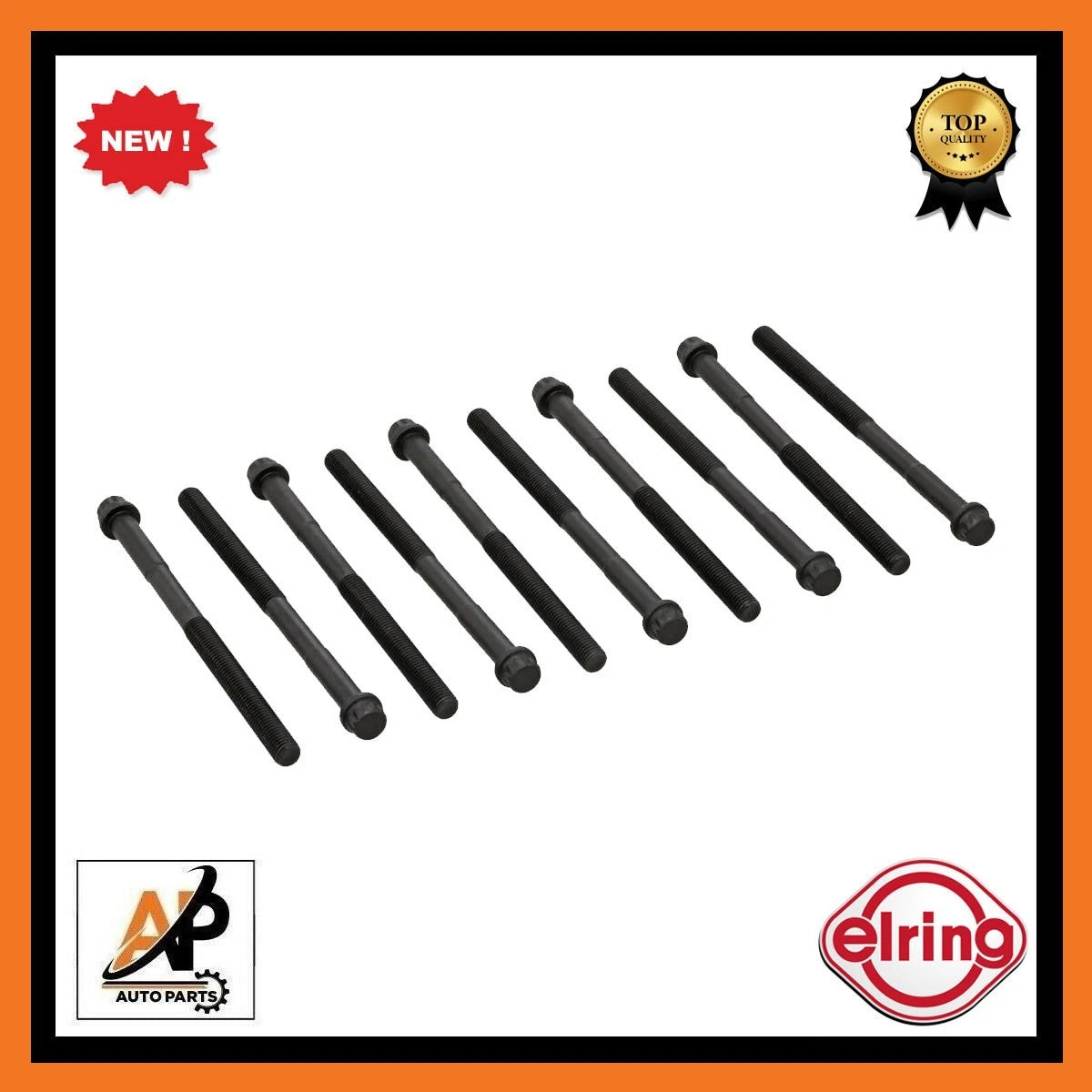 Cylinder Head Bolt Set OEM Replacement for Toyota 1ND-TV () (2001–2015)