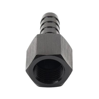 AN6 Female to 3/8" Hose Barb Fuel Line Swivel Fitting Adapter for Car