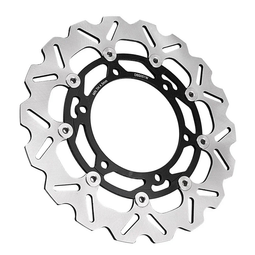 Front Disc Brake Rotor for Kawasaki Ninja 250R EX250 (2008-2011) Black