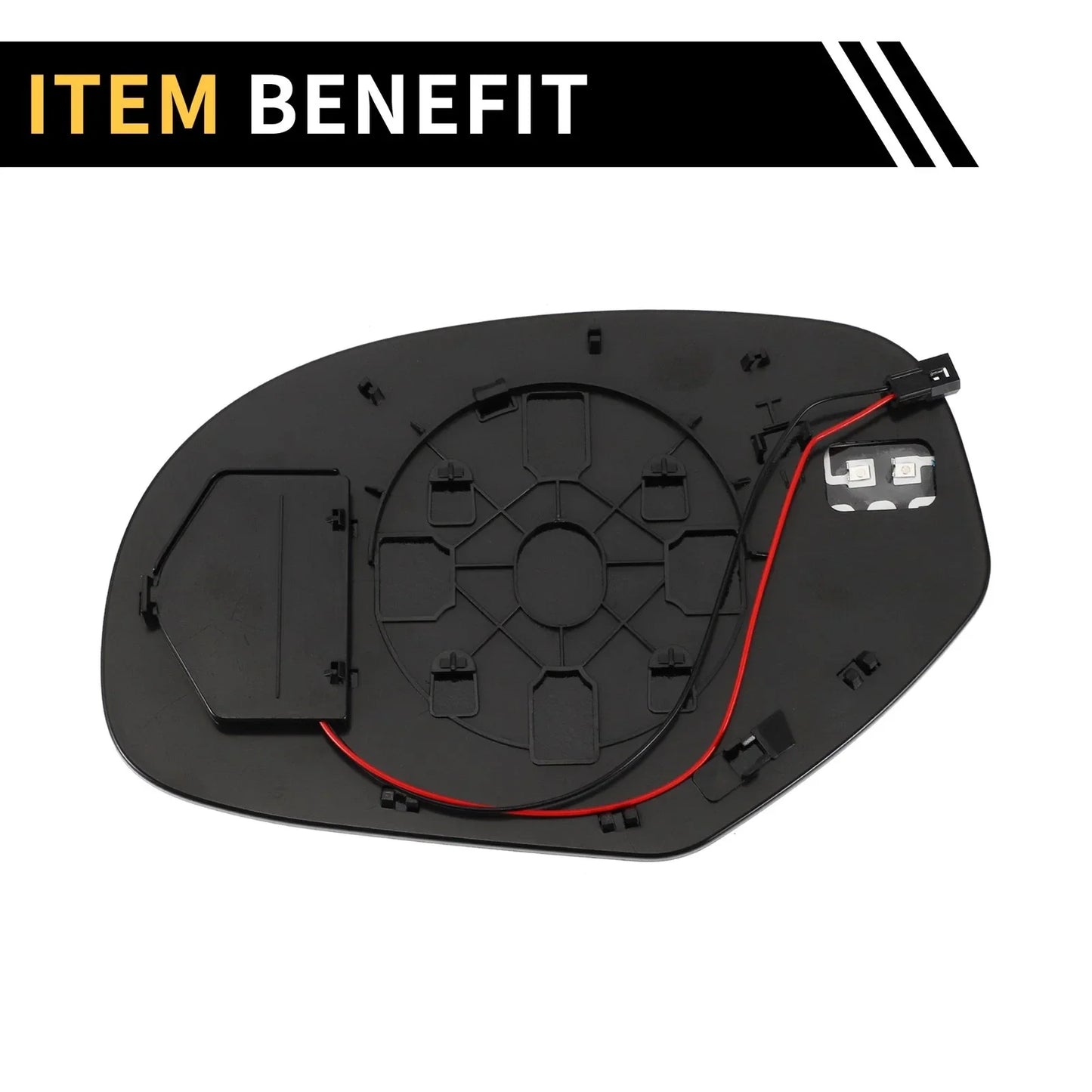 Heated Right Mirror Glass for GMC Sierra 2500 3500 HD (2011-2019)