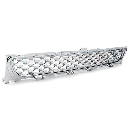 Chrome ABS Front Lower Bumper Grille Mesh Grill for Jaguar XJ (2016-2021)