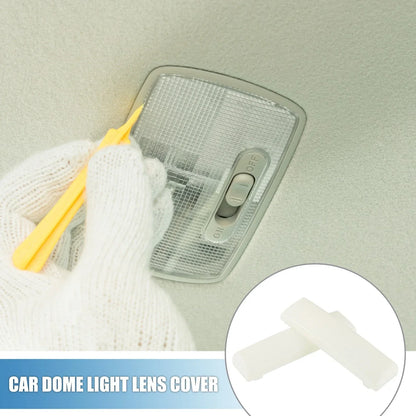 Dome Lamp Lens for Chevy Impala White (Set of 2)