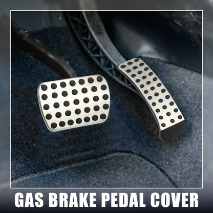 4 Pcs Accelerator & Brake Pedal Covers for Mercedes-Benz W203 W204 (2000-2015)