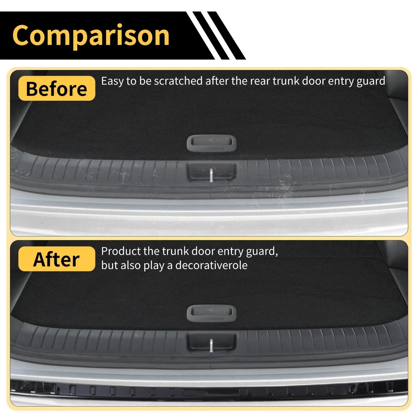 Rear Bumper Topper for Honda Odyssey 2022-2025 Silver Tone 1 x Piece