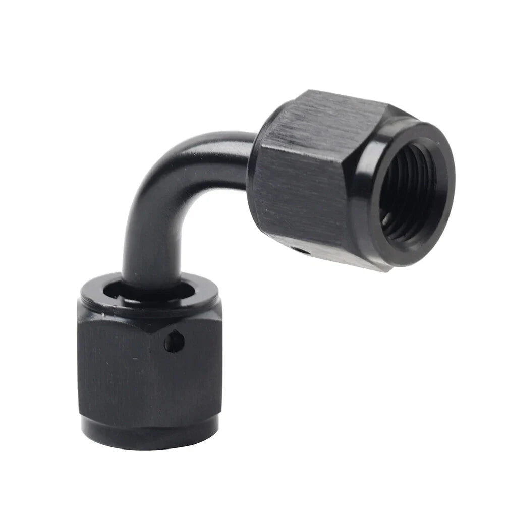 4AN Female to Female 90������ Swivel Coupler Fitting Adapter Connector