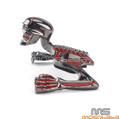 Skull Skeleton Headlight Visor for Harley Chopper