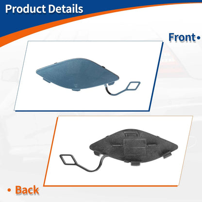 Front Car Bumper Tow Hook Cover for Mercedes-Benz E350 (2010-2014) Blue