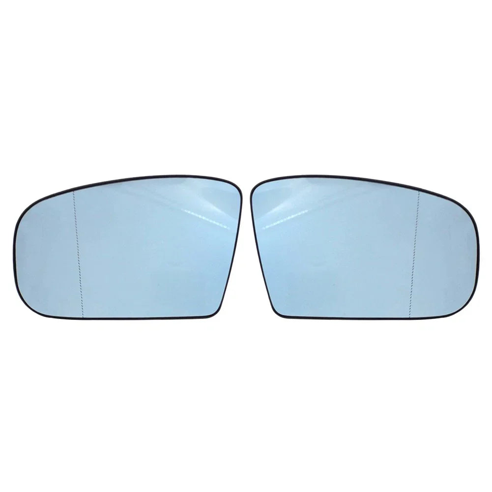 Heated Side Mirror Glass with Plate for Benz S CL Class W220 W215 (2000-2006)