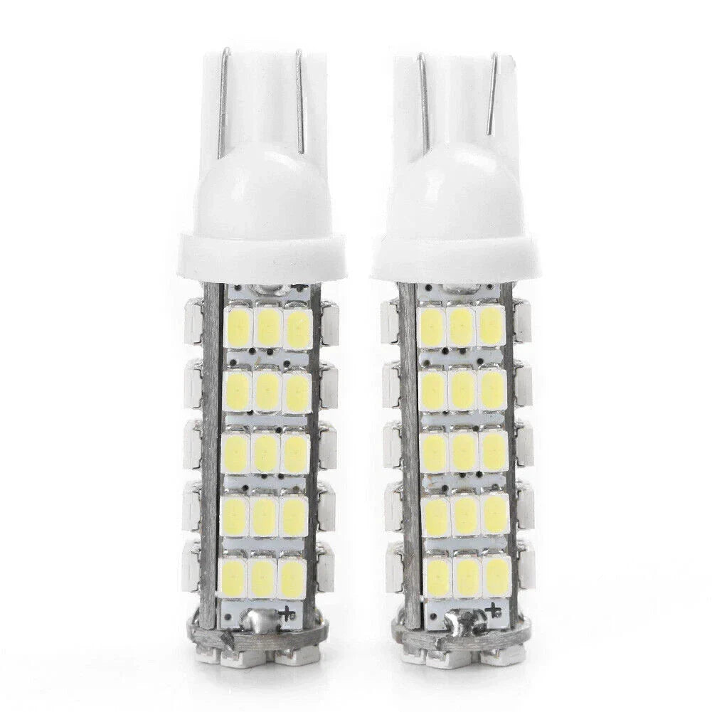 T10 1206 68 SMD LED White Bulbs for Car Clearance Door Lights 24V
