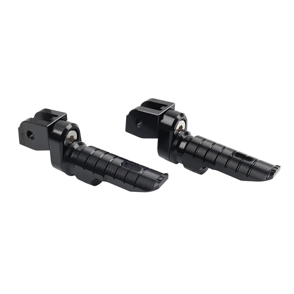 Black Front Footrests for Ducati Monster 821 937 950 1100 1200 Scrambler (2014-2023)