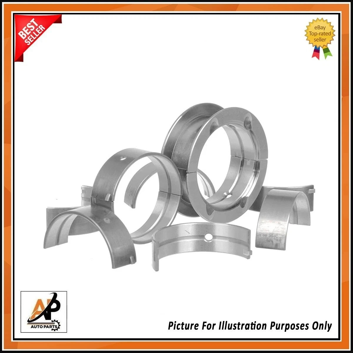 Engine Main Bearings Set for Opel Astra Z12XE Z14XE (1996–2004)