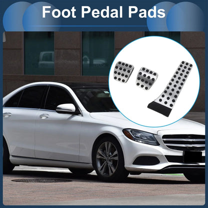 Manual Footrest Pedals Cover for Mercedes Benz C Class (2007-2014)