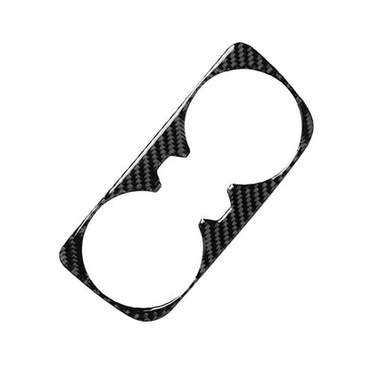 Carbon Fiber Cup Holder Trim for Audi Q7 SQ7 (2016-2019)