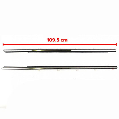 Weatherstrip Door Belt Chrome Front Pair Fits Honda Accord CD 4D SED 1994-97 D05